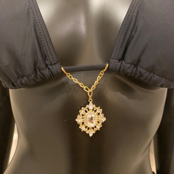 Black Bling Bikini with Charming Bikini’s Charms! - Picture 4 of 5